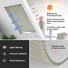 Cordless Skylight Shades 100% Blackout (Cream, 12-51 Wide and 12-74 High) - 3 of 3