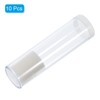 Unique Bargains Plastic Collector Round Coin Tubes with Screw Lids 10 Pcs - 3 of 4