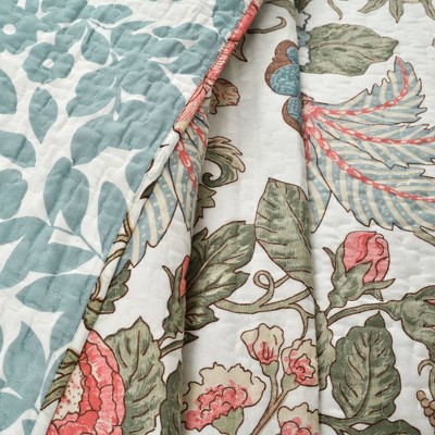 Lush Decor 3pc King Sydney Quilt Bedding Set Green/Blue - Lush Décor — фото 4