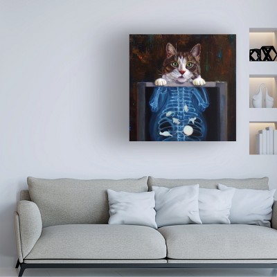 Trademark Fine Art -Lucia Heffernan 'Cat Scan' Canvas Art