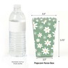 Big Dot of Happiness Sage Green Daisy Flowers - Floral Party Favor Popcorn Treat Boxes - Set of 12 - 2 of 4