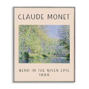 Stupell Industries Classic River Bend Monet Framed Giclee Art - 1 of 4