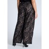 ELOQUII Women's Plus Size Lace Wide Leg Trouser - image 4 of 4