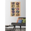 Trends International One Piece: Fishman Island - Brick Wall Grid Unframed Wall Poster Print Clear Push Pins Bundle 22.375" x 34" - 2 of 4