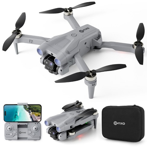 Contixo F21 Drone With 1080p Camera – Brushless Motor, Rc Foldable  Quadcopter Obstacle Avoidance, Follow Me, Altitude Hold, Headless Mode :  Target