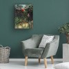 Canvas Wall Art - Pictufy  'Monkeys And Parrot In The Virgin Forest' Wall Art for Living Room, Bedroom, or Office Décor by Trademark Fine Art - 4 of 4