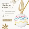 Kit Kemp by Spode Christmas Ornament, Rik Rak, Fine China Whimsical Festive Keepsake, Collectible Holiday for Tree & Seasonal Decor, Holiday Ornament - 4 of 4
