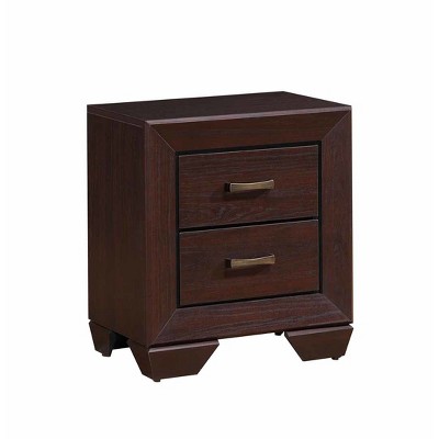 Hayden 2 Drawer Nightstand Dark Cocoa Private Reserve Target