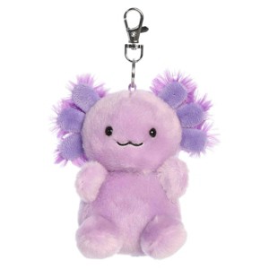 ★SweetP★ Aurora Mini Xavier Purple Axolotl Palm Pals Adorable Clip-On 3.5