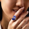 Ross-Simons Lapis Swirl Ring in 18kt Gold Over Sterling - 2 of 4