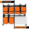 AMERLIFE Folding Chair Rack, Holds Tables or Chairs, Heavy-Duty Cart with Wheels - 4 of 4