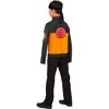 Naruto Kids' Halloween Costume Apparel Top Kit Black - 2 of 2