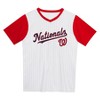 MLB Washington Nationals Boys' Pinstripe Pullover Jersey - 2 of 3