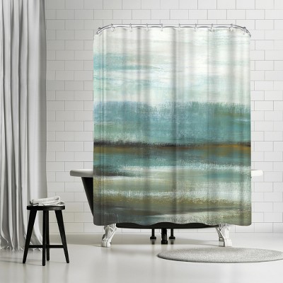 Americanflat Sprawl I by Pi Creative Art 71" x 74" Shower Curtain