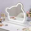 HOMLUX LED Vanity Mirror - Adjustable Light, Hanging Setting, 10X  Magnification, Smart Touch - 3 of 4