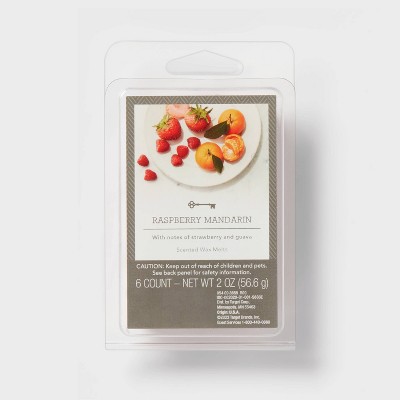 Image of 6 Cube Raspberry Mandarin, Starfruit & Sugarcane Melts Coral Red - Threshold™