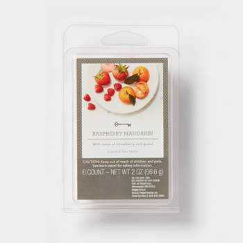 6 Cube Raspberry Mandarin, Starfruit & Sugarcane Melts Coral Red - Threshold™