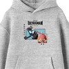 Ultraman: Rising Emi & Ultraman Youth Athletic Heather Long Sleeve Hooded Sweatshirt - 3 of 4