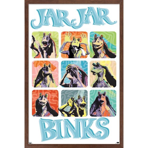 Film Sketchr: Jar Jar Binks 'Star Wars, Episode I - The Phantom Menace'  Concept Art