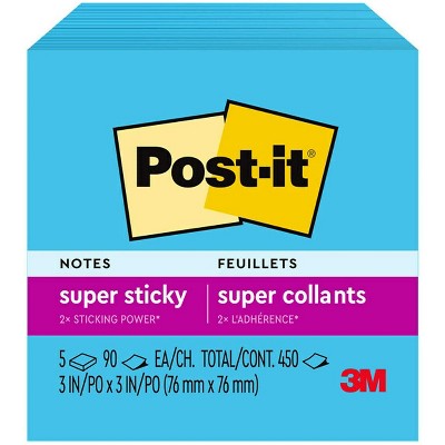 Post-it Super Sticky Notes 3