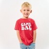 The Juniper Shop Game Day Football Toddler Short Sleeve Tee - 2 of 3