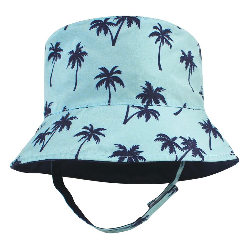 Hudson Baby Infant Boy Sun Protection Hat, Dinosaur Palm Tree, 5 of 8