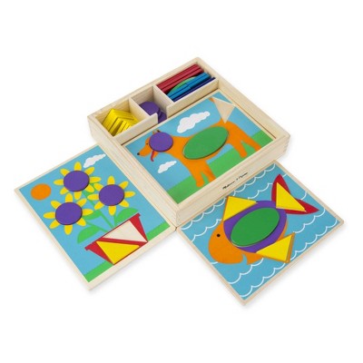 melissa & doug beginner pattern blocks