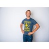Mens Stand Back Grandpa Is Grilling T shirt Funny Fathers Day BBQ Tee For Guys - Crazy Dog Men's T Shirt - 3 of 4