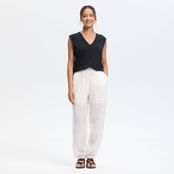 Playera de cuello redondo y manga corta para mujer - Universal Thread™ 3