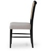 Maven Lane Vera Classical Fabric Wooden Dining Chair, Set of 2 - 3 of 4