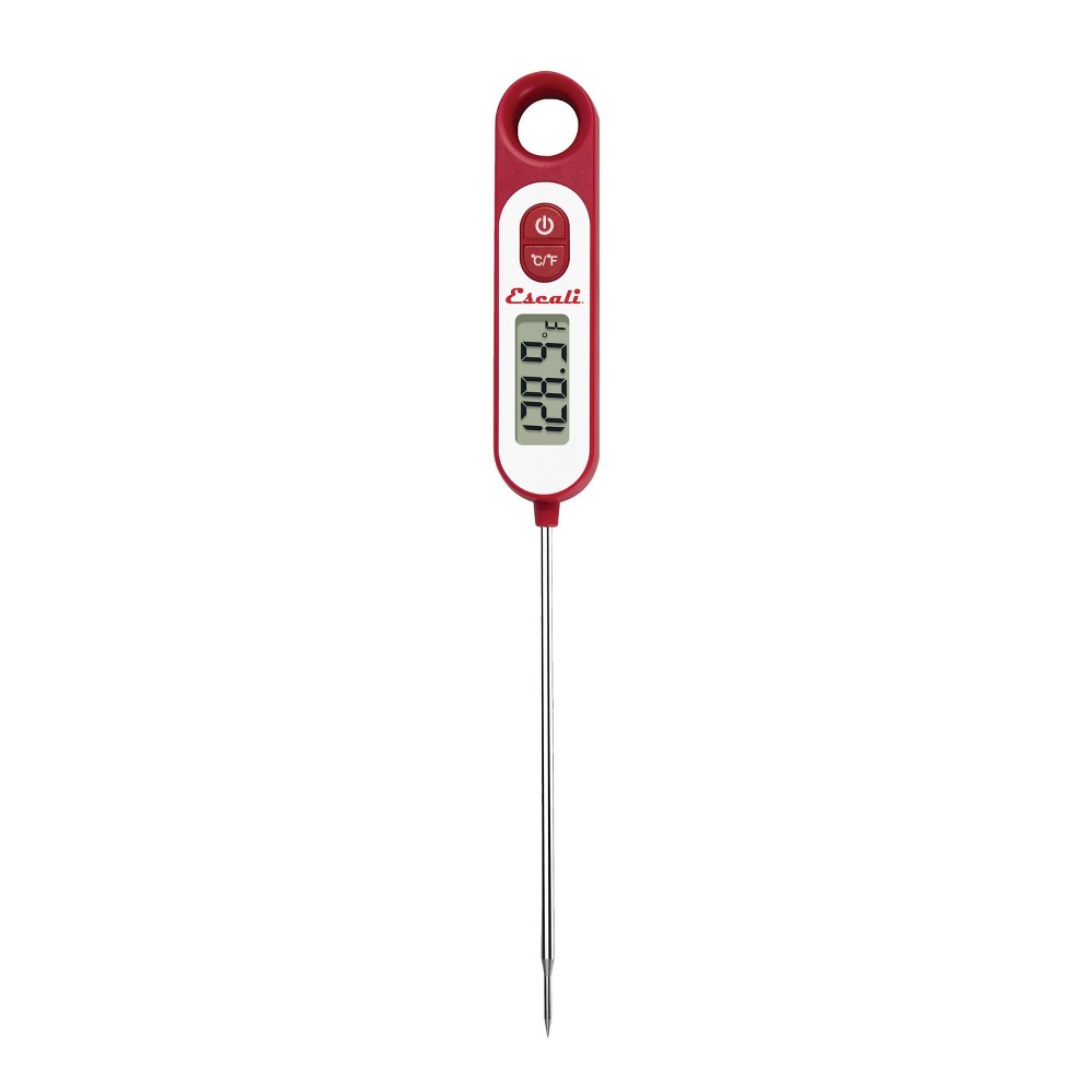 Escali Digital Long Stem Thermometer Red