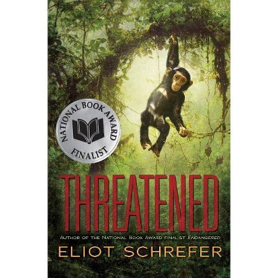 Threatened - (Ape Quartet) by  Eliot Schrefer (Hardcover)