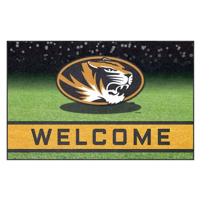 NCAA Missouri Tigers Crumb Rubber Door Mat 18"x30"