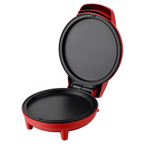 Courant 7-Inch Personal Griddle and Pizza Maker - Red