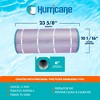 Hurricane Filters HF9410-01P Platinum Purple Pool Filter Cartridge - Replacement for Pleatco PAP100-4, Unicel C-9410, Filbur FC-0686 and More - 3 of 4