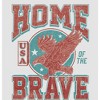 USA Home of the Brave Men's Crew Neck Short Sleeve Tee - 2 of 2