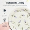 Portmeirion Sophie Conran Lavandula Side Plates - Set of 4, Ripple Edge with Lavender Design - For Tapas, Afternoon Tea & Snacks - 6 Inch - 4 of 4