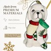 Spode Christmas Tree Puppy Ornament - 4 of 4