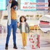 Infans 20" Kids Rolling Luggage Foldable Hardshell Carry-on Suitcase on Wheels Children - 3 of 4