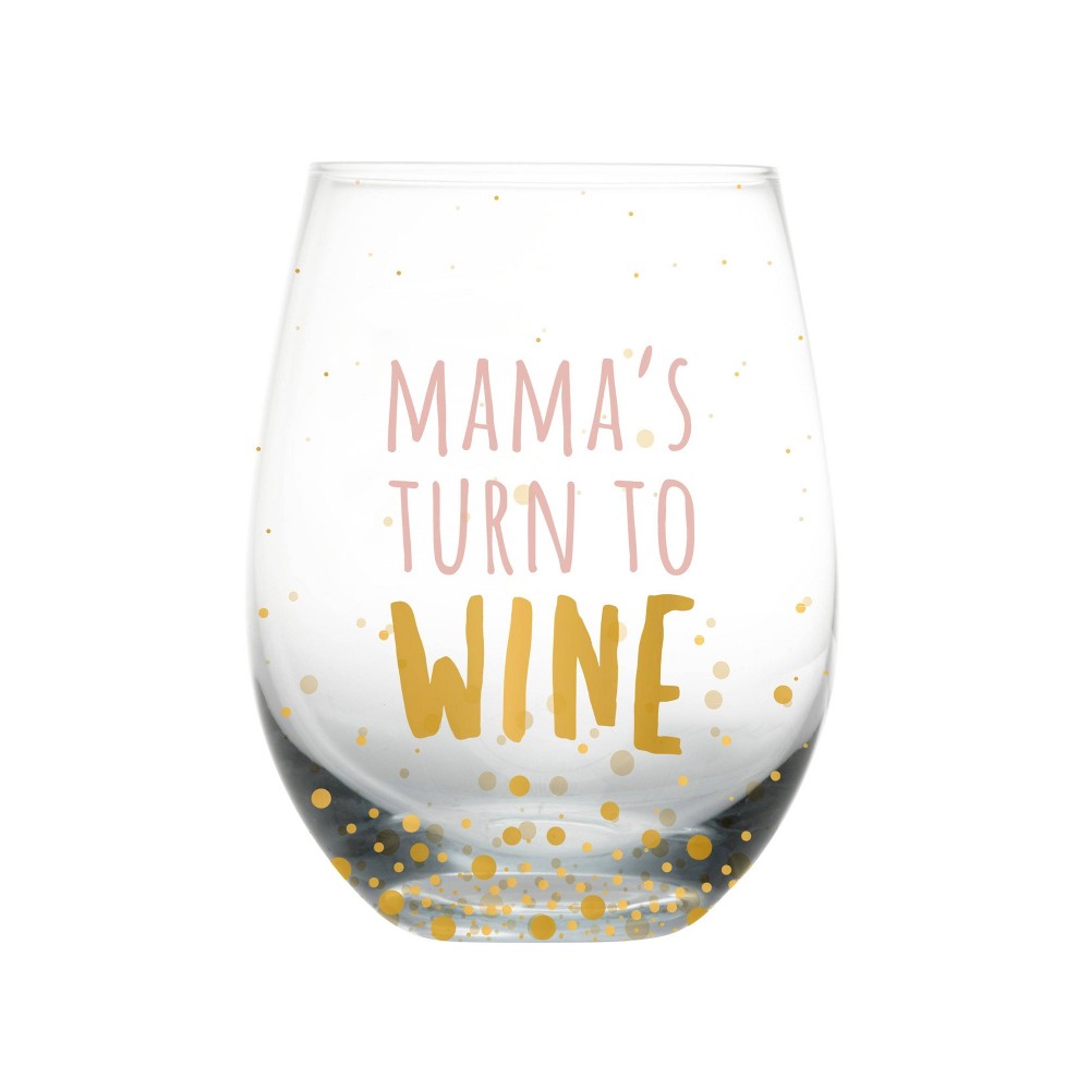 Photos - Glass Pearhead Wine  - Mama's Turn to Wine Motherhood - 16oz 