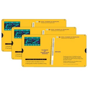 Original E-Z Grader E-Z Grader, Large Print, Yellow, Pack of 3 - 1 of 2