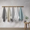 SEVOBAL Bath Towel and Washcloth Sets Luxurious Premium Cotton Soft Plush Absorbent Towels for Bathroom, Charcoal, 15.25"*11"*11.25" - 2 of 4