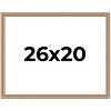 PosterPalooza | Deco Brown Picture Frame - UV Acrylic, Backing Board, Hanging Hardware Included - 2 of 4