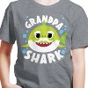 Boys' - Baby Shark - Grandpa Shark Short Sleeve Graphic T-Shirt - 2 of 4