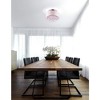 CWI Lighting Dash 3 Light Drum Shade Flush Mount With Chrome Finish - 4 of 4