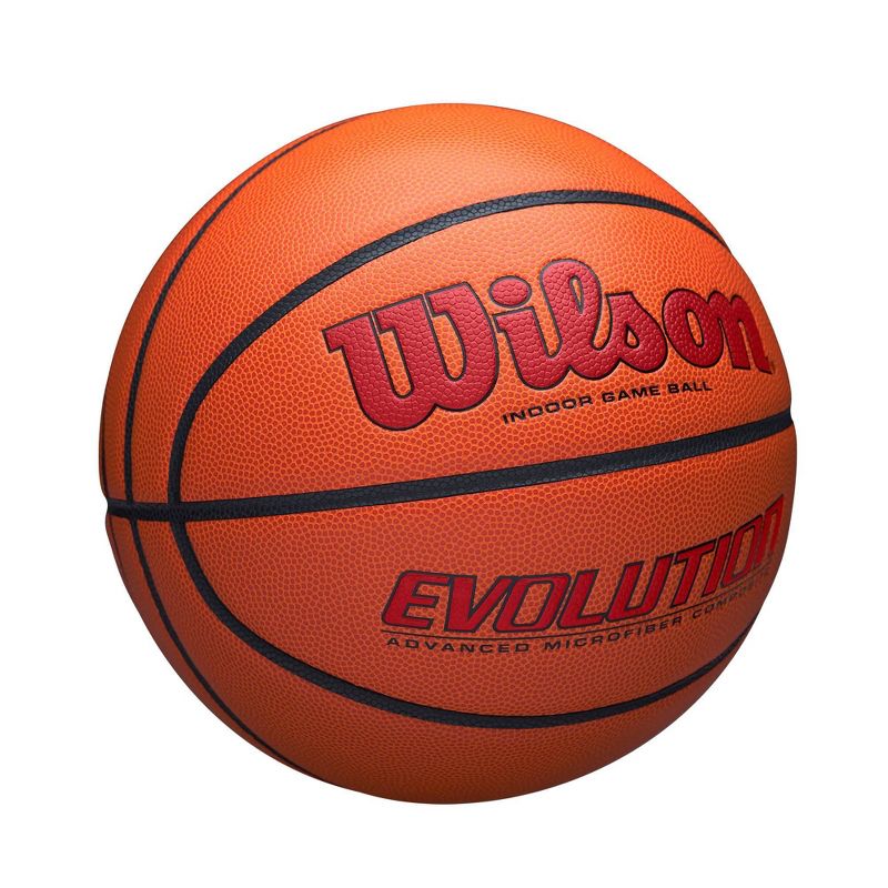 Wilson 28.5&#39;&#39; Evolution Game Basketball - Scarlet, 3 of 10