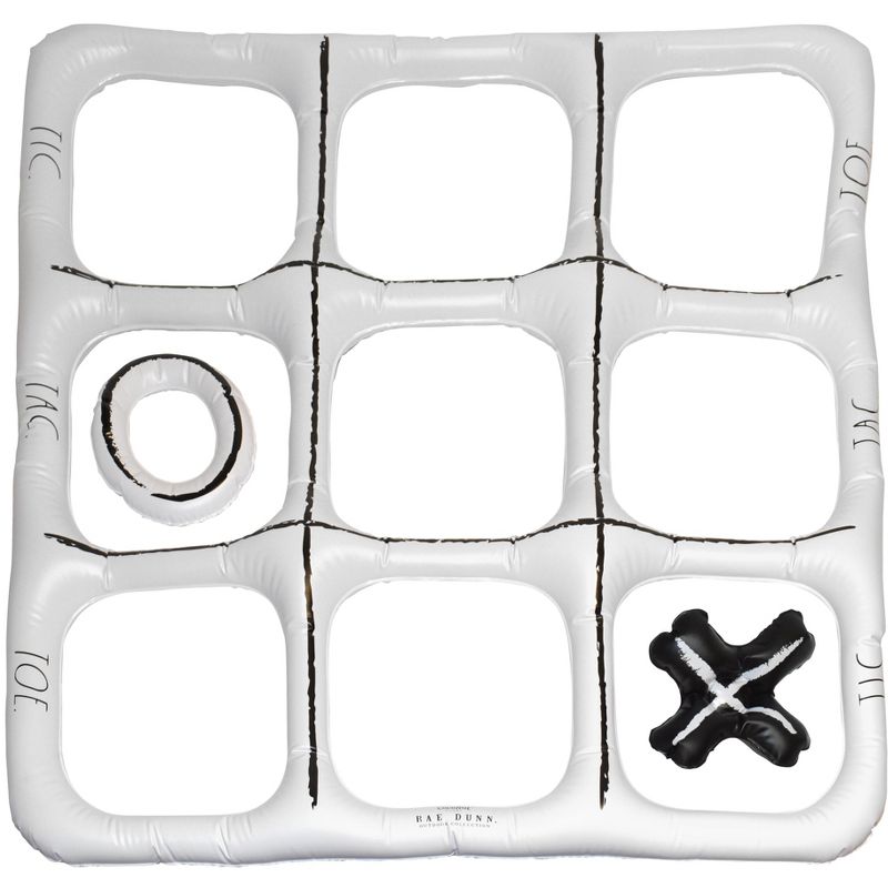CocoNut Outdoor Rae Dunn Floating Tic Tac Toe Pool Game 40" x 40", 4 of 7