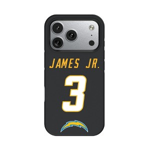 NFL Los Angeles Chargers Players Game Tactic Bump Cell Phone Case for Apple iPhone 17 Series - 1 of 4