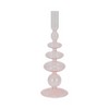 Glass Taper Candle Holder - Modern Decorative Candlestick for Home, Office, Bedroom & Living Room - Elegant Tall Contemporary Accent Decor - 2 of 4