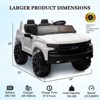 Acekool 24V Chevy Silverado Ride-On Truck for Kids, Dual Seats, MP3, Remote Control & LED Lights - 2 of 4